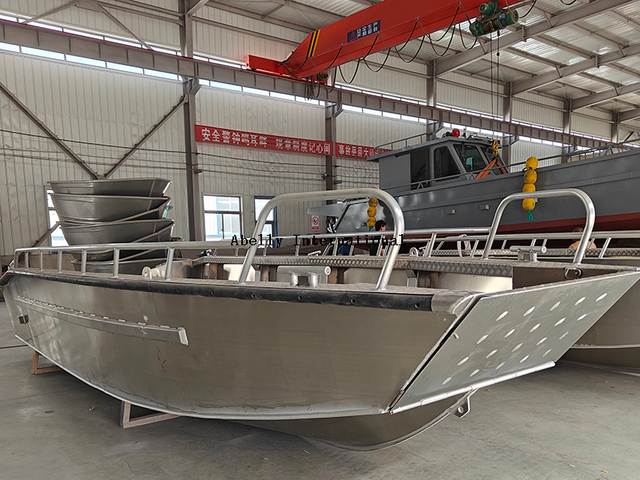 Barco de trabajo de aluminio