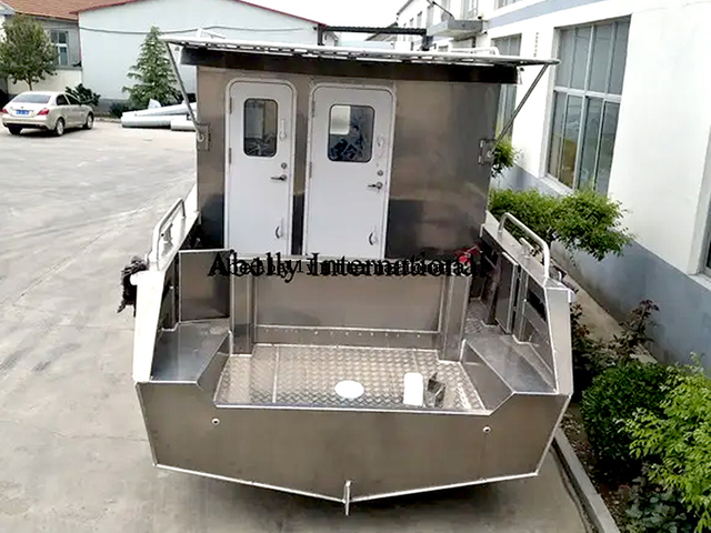 Clima de desembarco de aluminio con cabina