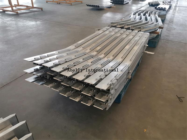 Flexión de aluminio para componentes industriales