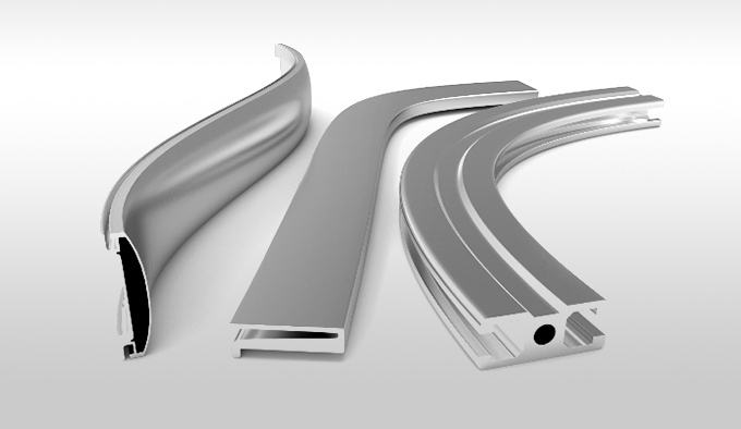  Flexión de aluminio y formación de estiramiento 