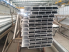 Perfiles de aluminio para el stock de ferrocarril