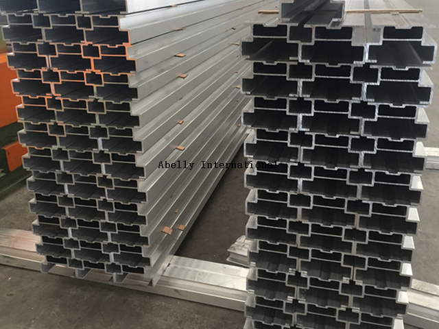 Perfiles de aluminio para máquina