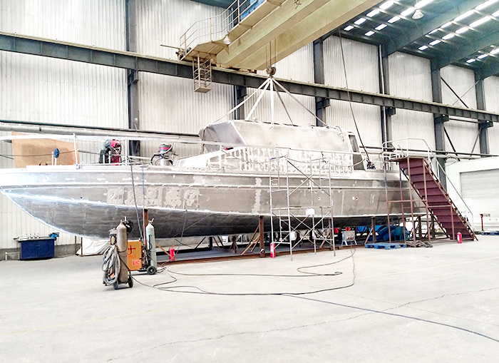 Abelly suministra barcos de aluminio en Australia, Tailandia, Nueva Zelanda, etc.