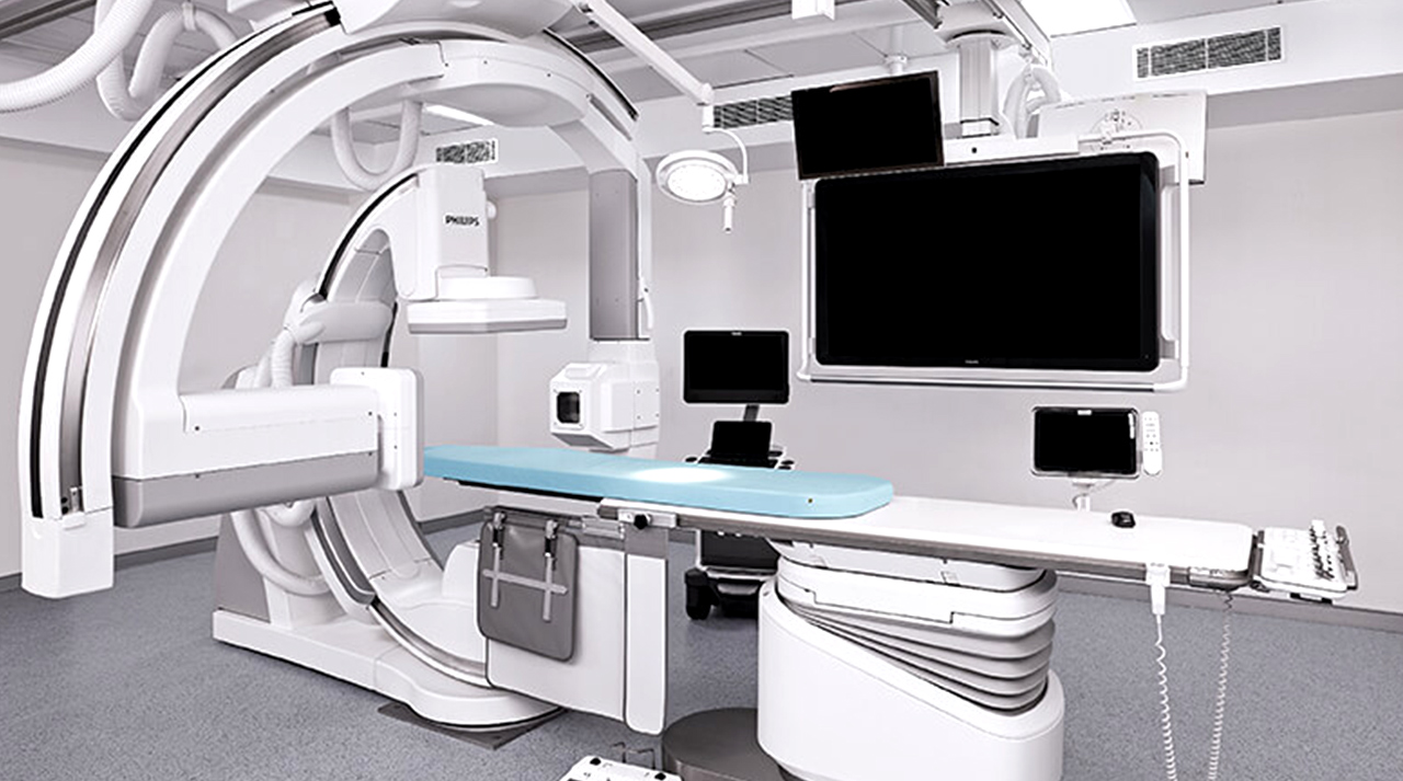 Aluminio C-Arc para Cath Lab