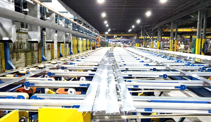 Extrusión de aluminio
