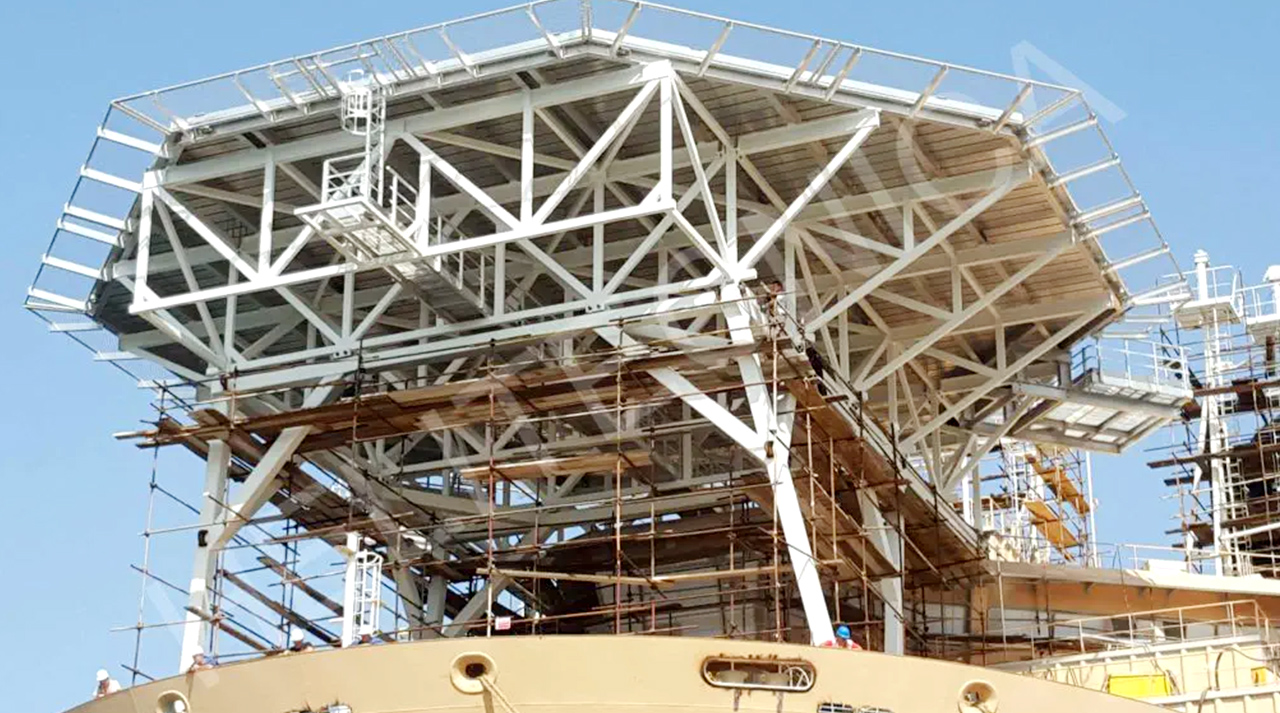 Perfiles de aluminio con DNV para construcción en alta mar