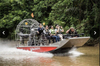 Airboat de aluminio de 20 pies con motor de 495 hp