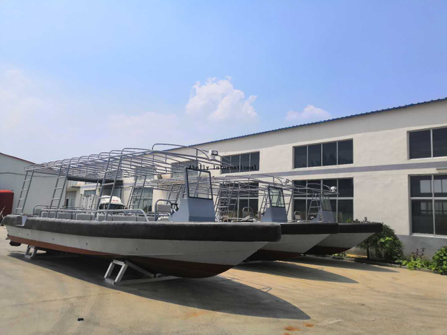 9.8m bota de buceo de aluminio