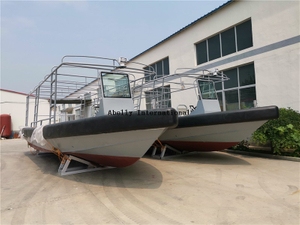 Aluminio todo el bote de buceo soldado