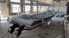 9.8m bota de buceo de aluminio
