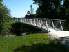 Pasarela de aluminio a medida